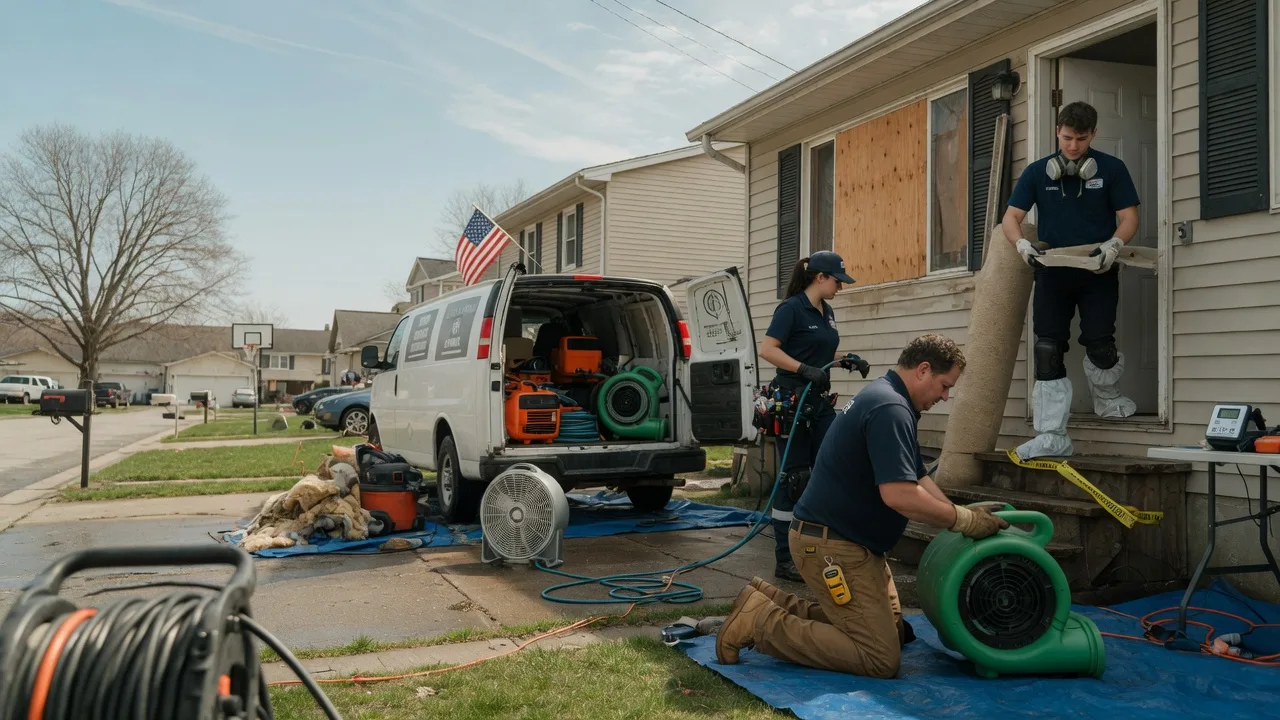 Water Damage Restoration in Rosedale, IN near me